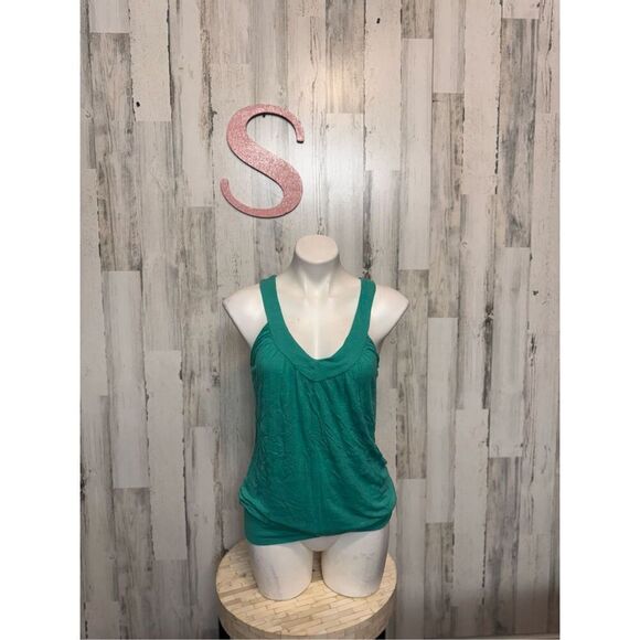 Forever 21 green blouse size small - Picture 1 of 6